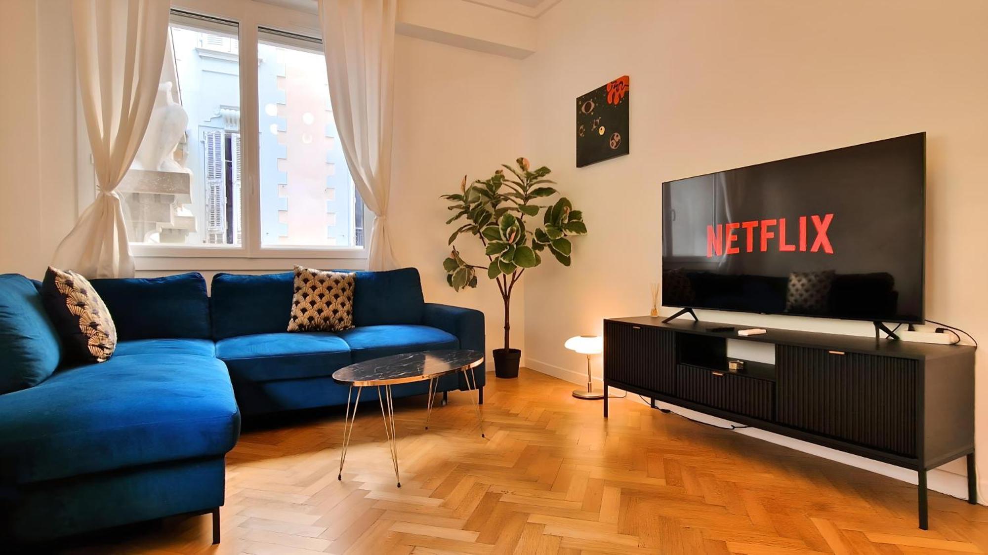 Jazzy Et Spacieux Appartement Prom Des Anglais นีซ ภายนอก รูปภาพ